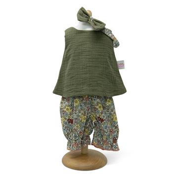 Mini Mommy - Dukketøj spencer sæt - 45 cm// Mosgrøn